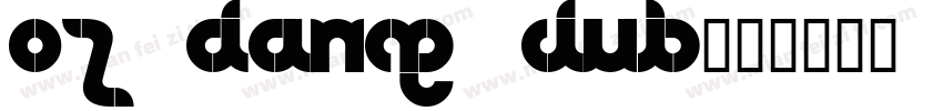 Oz Dance Club字体转换